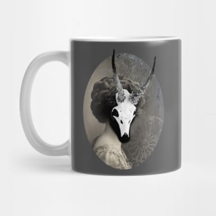 Lady Wendigo Horned Goddess Mug